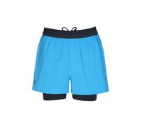 ON Pantaloncini da running 2in1 3 Performance da donna blu | XS