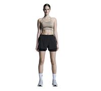 On Running Pantaloncini da running donna 3" Performance 2/1 Poliammide riciclata Nero Taglia S