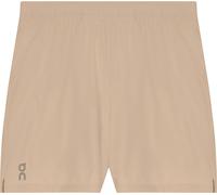 On - Pantaloncini da trail running stretch e leggeri - 7" Core Shorts Desert per Uomo in Poliestere Riciclato - Taglia M - Beige