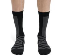 On Performance High Sock M - calzini lunghi running - uomo 2XL Black/Grey unisex