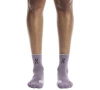 On Performance Mid - calzini corti running - unisex M Purple unisex Recycled Polyamide