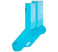 On - Performance Run Sock High - Calze da running EU 43-45 - EU: 47-49 blu