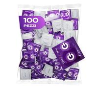ON) Preservativi Cioccolato Larghezza 54 mm Confezione da 100 Preservativi neri