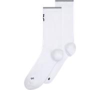 On Running Elite Run Sock High Hyper Calze 41-43 Bianco