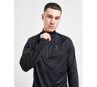 On Running Felpa Sportiva 1/4 Zip Climate, Nero M