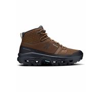 On - Scarpe da trekking impermeabili - Cloudrock Mid WP M Earth/Black per Uomo - Taglia 42.5 - Marrone