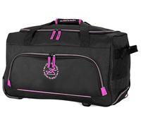 on s'fait la malle Borsa da Viaggio con Ruote Nero Fushia 50x29x28 cm (36 litri), Nero , Borsa da viaggio