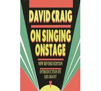 On Singing Onstage