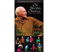 David Craig On Singing Onstage (VHS video)