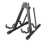 On-Stage GS7462DB - Supporto professionale doppio per chitarra elettrica e acustica