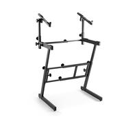 On-Stage KS7365EJ, Supporto Doppio per Tastiera, Nero