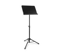 On Stage Stands SM7211 - Supporto per conduttore con base pieghevole treppiede, 5A, colore: Nero