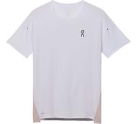 On - T-shirt da running leggero e traspirante - Performance-T White Silver per Uomo in Poliestere Riciclato - Taglia S - Bianco