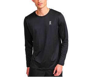 On - T-shirt leggero a maniche lunghe - Core Long-T Black per Uomo - Taglia L - Nero
