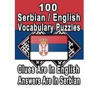 On Target Publishing 100 Serbian/English Vocabulary Puzzles (Tascabile)
