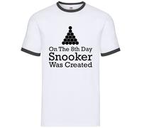 On The 8° Giorno Snooker - Ringer Da Uomo - 147 CUE CRUCIBLE RONNIE
