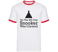 On The 8° Giorno Snooker - Ringer Da Uomo - 147 CUE CRUCIBLE RONNIE