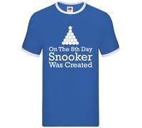 On The 8° Giorno Snooker - Ringer Da Uomo - 147 CUE CRUCIBLE RONNIE