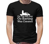 On The 8th Day Go Karting Era Creato - T-Shirt - da Corsa Go Kart Ventola