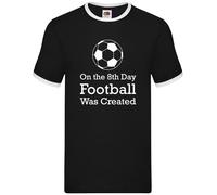 On The 8th Giorno Calcio Era Creato - Uomo Suoneria - Footie Player Ventola Love