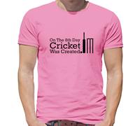 On The 8th Giorno Cricket Era Creato - T-Shirt - Player Sport Ventola Love
