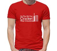On The 8th Giorno Cricket Era Creato - T-Shirt - Player Sport Ventola Love