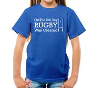 On The 8th Giorno Rugby Era Creato - T-Shirt - Sei Union League England
