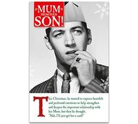 On The Ceiling, Nah Get Card, Mum From Son, Biglietto di Natale, 159 x 235 mm
