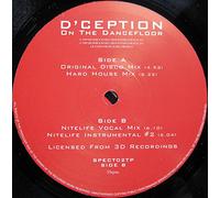 On The Dancefloor - D'Ception 12"
