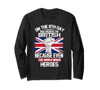 On The Eighth Day God Created The British Pride Heroes Maglia a Manica