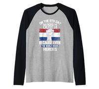 On The Eighth Day God Created The Dutch Heroes Holland Maglia con Maniche Raglan