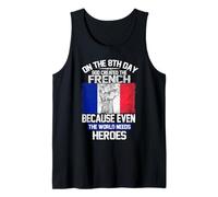 On The Eighth Day God Created The French Pride Heroes Canotta
