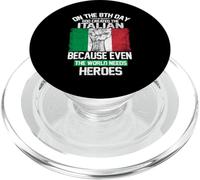 On The Eighth Day God Created The Italian Pride Heroes PopSockets PopGrip per MagSafe