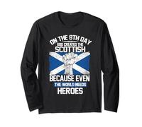 On The Eighth Day God Created The Scottish Pride Heroes Maglia a Manica