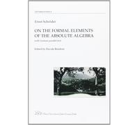 On the formal elements of the absolute algebra - [LED Edizioni Universitarie]