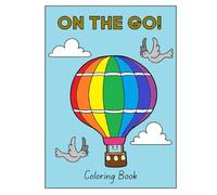 On the Go!: Modes of Transportation Coloring Book