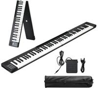 ON-THE-GO Pianoforte Pieghevole 88 Tasti Tastiera Elettrica Pianoforte Digitale