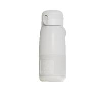 on the go - Scaldabiberon portatile da viaggio, conservazione del calore per 20 ore, riscaldamento rapido, design isolante a 5 strati, per esterni, auto, aereo, viaggi (bianco, 500 ml)