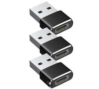 On-The-Goes Type C Converter, Female Plug Fast Charging Lightweight Charger | 3pieces For Laptop, Type-c To Usb Adapter Usb Type C Converter Usb To Type C Adapter