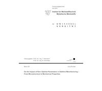 On the Impact of Non-Optimal Parameters in Additive Manufacturing: From Microstructure to Mechanical Properties