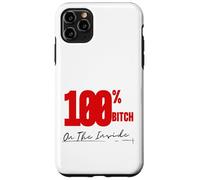 On The Inside I'm 100% Bitch 4B Movement Mama Bear Gifts Custodia per iPhone 11 Pro Max