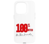 On The Inside I'm 100% Bitch 4B Movement Mama Bear Gifts Custodia per iPhone 15 Pro