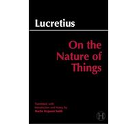 Lucretius On the Nature of Things (Tascabile) Hackett Classics