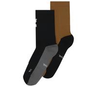 Calze On Running Trail Sock High 2-pack Dimensioni dei calzini: 43-46 / Colore: nero/arancio