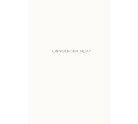 On Your Birthday: A Guided Birthday Journal with Prompts and Keepsake Letters from Loved Ones, Birth to Age 20
