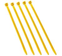 On1shelf Fascette Lunghe Nylon 750x9mm, Giallo, 5 Pezzi | Fermacavi extra lunghi autobloccanti per cavi, tubi e grandi fasci