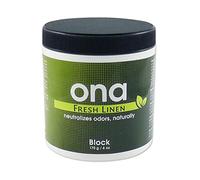 ONA Block - Deodorante per ambienti, 175 g, neutralizzatore di odori, colore: Bianco