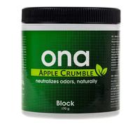 ONA Block Neutralizzatore di odori - Crumble di mele - 170 g
