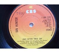ONCE BITTEN TWICE SHY 7" (VINYL 45) UK CBS 1975