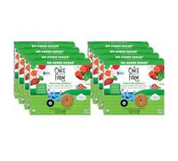 Once Upon a Farm - Barrette per cereali per bambini, con mole, patate dolci e spinaci, 8 scatole, 40 barrette in totale